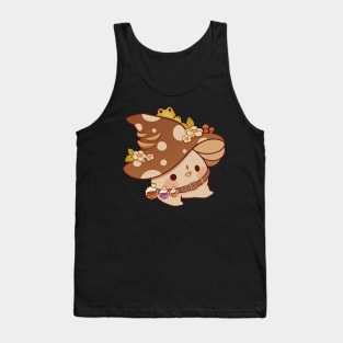 Witchy mushroom with potions Tank Top